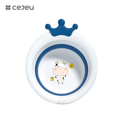 CJ-JC1141, PP+TPEFoldable, baby wash basin, One key folding, storage conveniente, sempre e ovunque disponibile