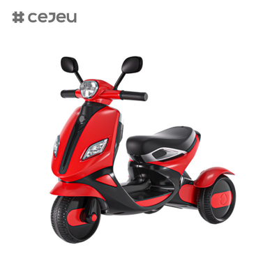 CJ-M1 Produttore nuova moto elettrica con musica leggera/ 3 ruote bambini moto a batteria per 3-8 anni bambino