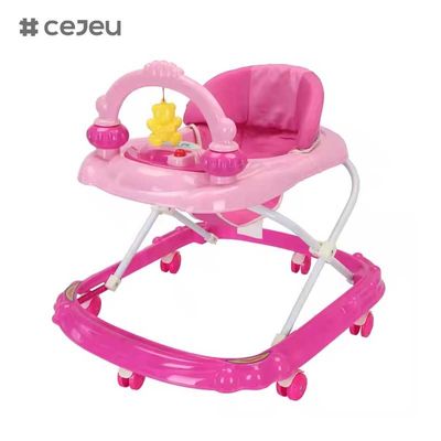 CJ-BLK-613 giocattoli di vendita calda baby walker con 3 livelli di altezza regolabili e alto schienale per comfort e supporto