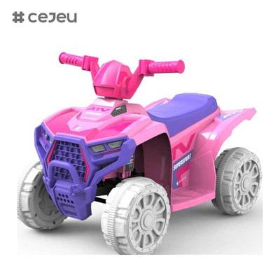 CJ-SMT-916 Auto elettrica per bambini, giocattoli da quattro ruote per l'aria aperta, 1-4 anni di età guidare in auto giocattolo per bambini