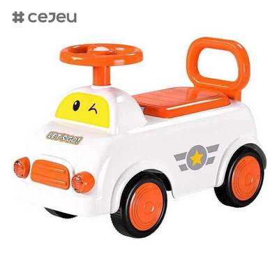 CJ-SL-608 Fabbrica all'ingrosso Scooter elettrico a quattro ruote Auto giocattolo di plastica per bambini per guidare Baby Swing Car Ride su giocattoli