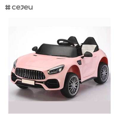 CJ-KQT-603 Rechargeable 12V Battery Electric Ride-on Vehicle for Boys Girls Quattro ruote a controllo remoto Pedal Car Made Durable Plastic for