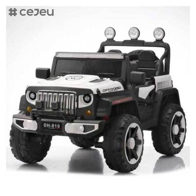 CJ-CHBB-DH-819 High Quality ABS Kids Ride-on Batteria di auto elettrica Azionata a quattro ruote a trazione fuoristrada Auto di età compresa tra 5-7 anni Tasso di riordino USB 66%