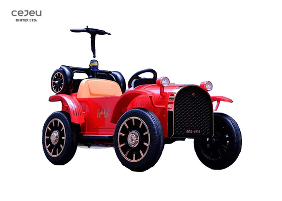 I bambini 24KG guidano sul giro d'annata di Toy Car Red Double Seater sull'automobile