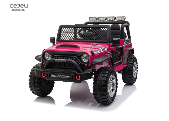 EN71 jeep a pile rosa elettrica 3.6KM/HR con lo schermo MP4