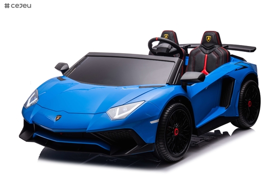 Kids 12V Ride On Licensed Lamborghini Aventador SV Sports Car Toy Parent Control