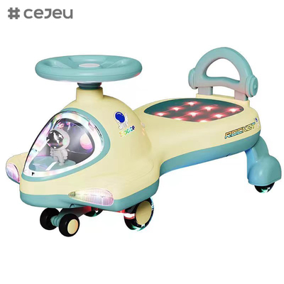 Ragazzo/Ragazza Wiggle Ride On Toy: sicuro, divertente e facile da usare, ruota di PU lampeggiante, leggera, 2-5 anni