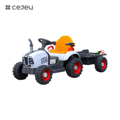 GJ-6V4.5AH Trattore da viaggio in plastica/Musica/Prima educazione/Luce