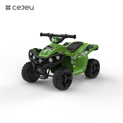 Costway 6V Kids 4-Wheeler ATV Quad Ride On Car con luce frontale Musica