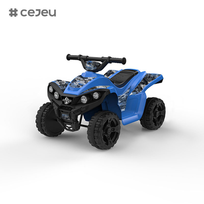 Costway 6V Kids 4-Wheeler ATV Quad Ride On Car con luce frontale Musica