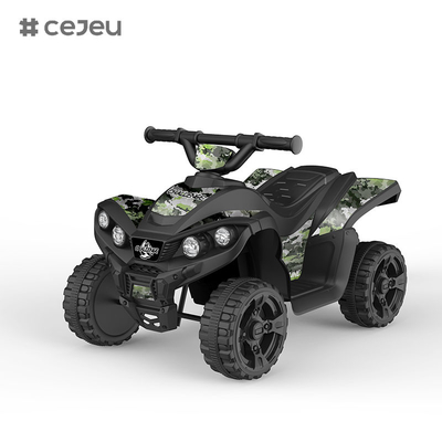 Costway 6V Kids 4-Wheeler ATV Quad Ride On Car con luce frontale Musica