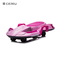 2 in 1 Pedal elettrico e Push Ride On Toy Wiggle Car con leggera USB, MP3 e musica per bambini Unisex