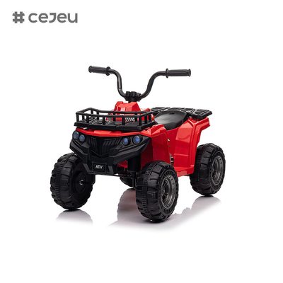 24V Kids Ride on ATV, 2* 390W Motor 4.5AH Battery Powered Electric Car w/Lights, High &amp; Low Speed, Music, Boys Girls