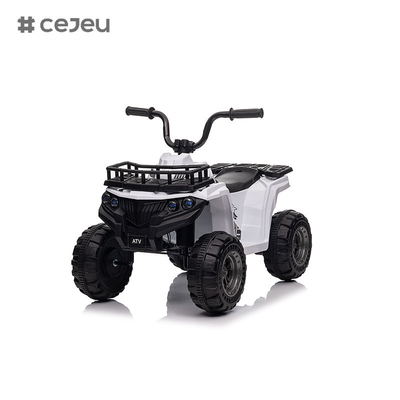 24V Kids Ride on ATV, 2* 390W Motor 4.5AH Battery Powered Electric Car w/Lights, High &amp; Low Speed, Music, Boys Girls