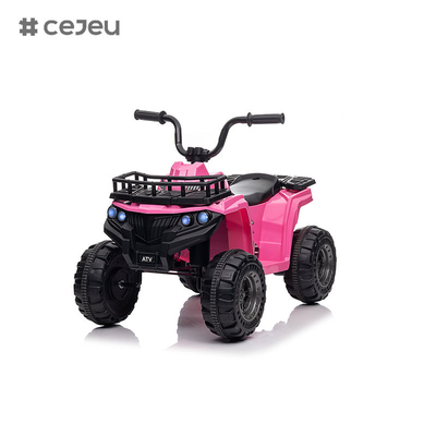 24V Kids Ride on ATV, 2* 390W Motor 4.5AH Battery Powered Electric Car w/Lights, High &amp; Low Speed, Music, Boys Girls