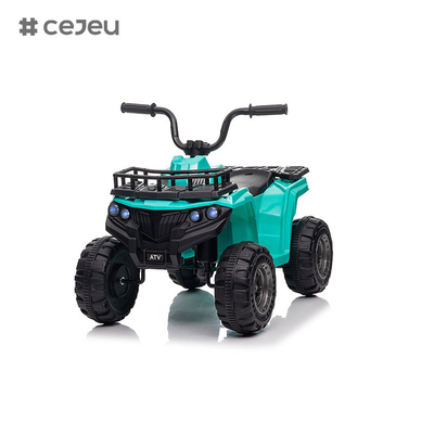 24V Kids Ride on ATV, 2* 390W Motor 4.5AH Battery Powered Electric Car w/Lights, High &amp; Low Speed, Music, Boys Girls