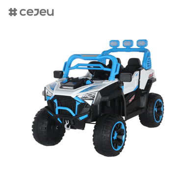 CJ-6187 12V 2 Seater Kids Ride su UTV Car, 4.5AH Electric Vehicle Truck Car con 2x390W Motor,USB,MP3, musica, Bluetooth