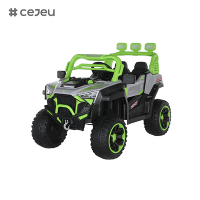 CJ-6187 12V 2 Seater Kids Ride su UTV Car, 4.5AH Electric Vehicle Truck Car con 2x390W Motor,USB,MP3, musica, Bluetooth