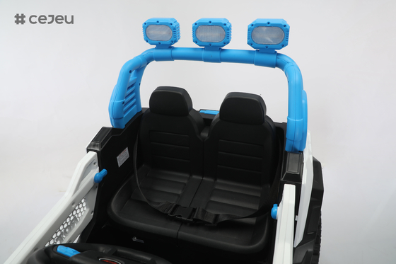 CJ-6187 12V 2 Seater Kids Ride su UTV Car, 4.5AH Electric Vehicle Truck Car con 2x390W Motor,USB,MP3, musica, Bluetooth