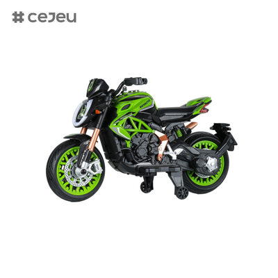 CJ-800RC Bambini in moto 3 ruote 12V con batteria elettrica giocattolo moto elettrica,4.5 batteria, a propulsione singola 550