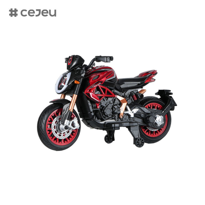 CJ-800RC Bambini in moto 3 ruote 12V con batteria elettrica giocattolo moto elettrica,4.5 batteria, a propulsione singola 550