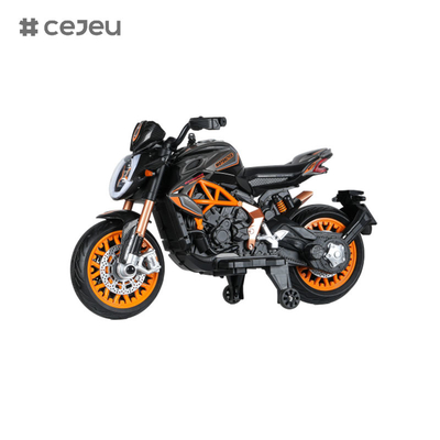 CJ-800RC Bambini in moto 3 ruote 12V con batteria elettrica giocattolo moto elettrica,4.5 batteria, a propulsione singola 550