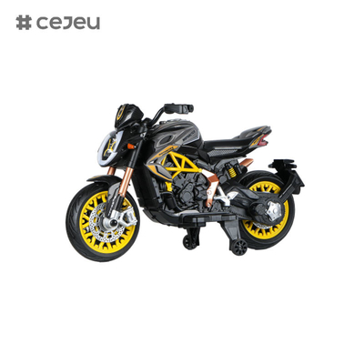 CJ-800RC Bambini in moto 3 ruote 12V con batteria elettrica giocattolo moto elettrica,4.5 batteria, a propulsione singola 550