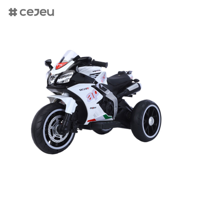 CJ-N-666 Bambini in moto 12V elettrica 3 ruote con musica e luce (adatta per 3-8 anni)