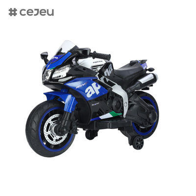 CJ-N-666 Bambini in moto 12V elettrica 3 ruote con musica e luce (adatta per 3-8 anni)