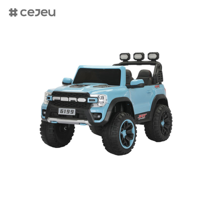 Kintex Electric Powered Ride on Toys, Battery-Operated Ride on Jeep, telecomando, luci a led, Bluetooth Music,12v