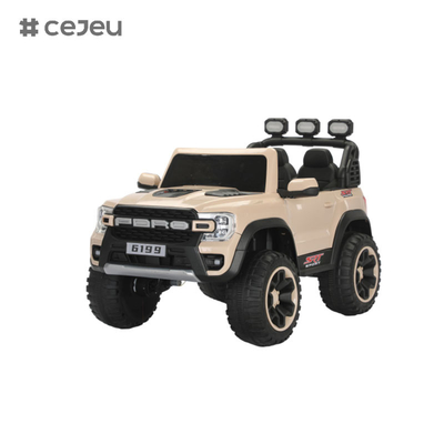 Kintex Electric Powered Ride on Toys, Battery-Operated Ride on Jeep, telecomando, luci a led, Bluetooth Music,12v