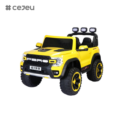 Kintex Electric Powered Ride on Toys, Battery-Operated Ride on Jeep, telecomando, luci a led, Bluetooth Music,12v