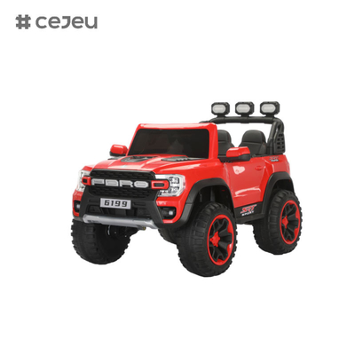 Kintex Electric Powered Ride on Toys, Battery-Operated Ride on Jeep, telecomando, luci a led, Bluetooth Music,12v