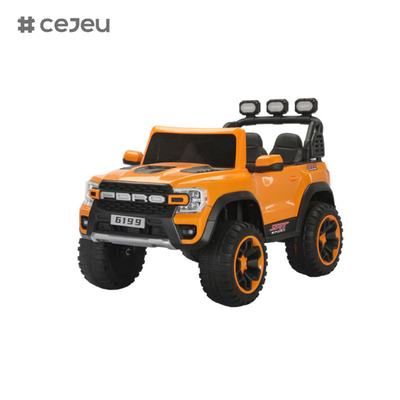 Kintex Electric Powered Ride on Toys, Battery-Operated Ride on Jeep, telecomando, luci a led, Bluetooth Music,12v