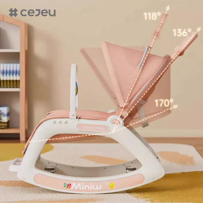 Per ragazzi e ragazze, CJ-718-4, sedile rilassante artefatto del bambino, 4 in 1, modello swing modello sedile alto modello fisso