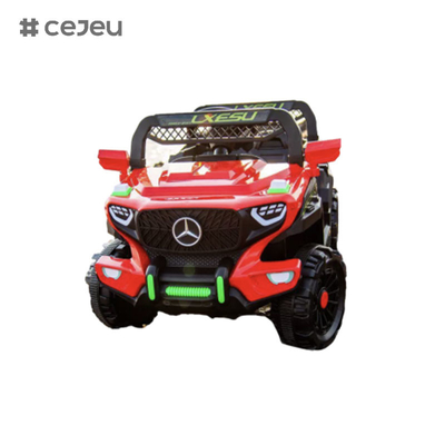 CJ-2023 6V Seater Kids Ride su UTV Car, 4.5AH Electric Vehicle Truck Car con 2x380 Motor, 2.4G RC,Per ragazzi e ragazze