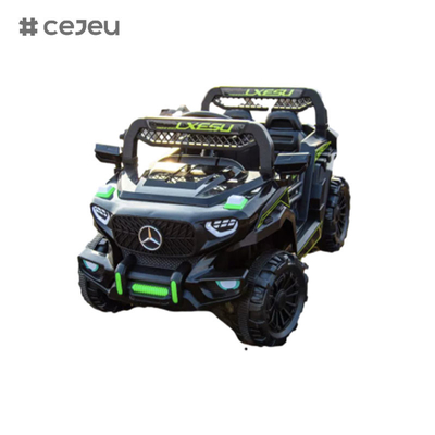 CJ-2023 6V Seater Kids Ride su UTV Car, 4.5AH Electric Vehicle Truck Car con 2x380 Motor, 2.4G RC,Per ragazzi e ragazze