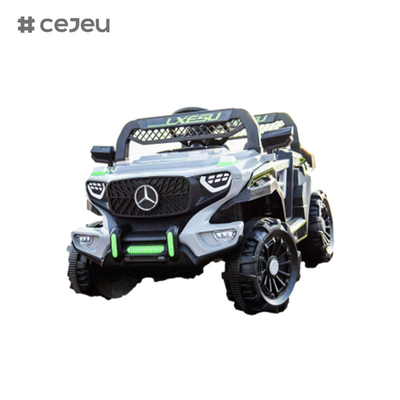 CJ-2023 6V Seater Kids Ride su UTV Car, 4.5AH Electric Vehicle Truck Car con 2x380 Motor, 2.4G RC,Per ragazzi e ragazze