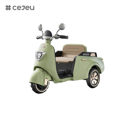 380*1 6V4*1 Un pulsante di avvio/funzione di educazione primaria/USB/luce/sedile posteriore,auto elettrica per bambini per ragazzi e ragazze