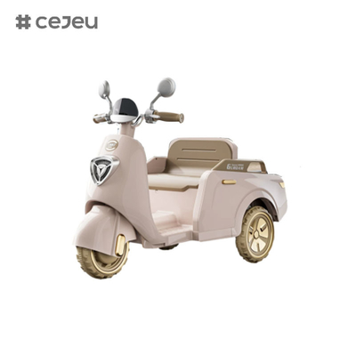 380*1 6V4*1 Un pulsante di avvio/funzione di educazione primaria/USB/luce/sedile posteriore,auto elettrica per bambini per ragazzi e ragazze