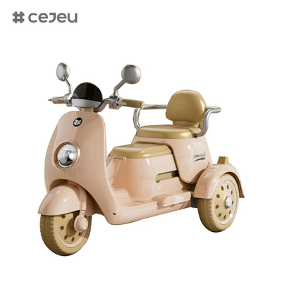 380*1 6V4*1 Un pulsante di avvio/funzione di educazione primaria/USB/luce,auto elettrica per bambini per ragazzi e ragazze