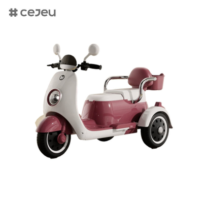 CJ-689-2 6V4 Un pulsante di avvio/funzione di educazione elementare/USB/luce/con scatola di archiviazione,auto elettrica per bambini per ragazzi e ragazze