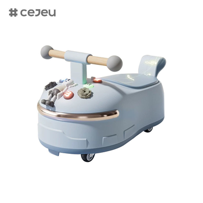 CJ-611, con illuminazione musicale, carrozzeria allargata anti rovesciamento a quattro ruote, ruote silenziose più lisce, diversi colori disponibili