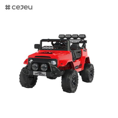 CJ2122 Doppia porta aperta, 6V4AH* 1,390 #*1, con 2.4G RC, luci, avvio a un pulsante, musica, USB, Bluetooth, educazione primaria