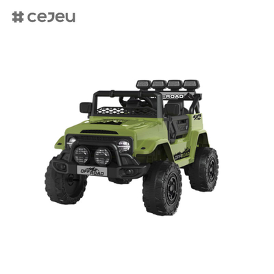 CJ2122 Doppia porta aperta, 6V4AH* 1,390 #*1, con 2.4G RC, luci, avvio a un pulsante, musica, USB, Bluetooth, educazione primaria