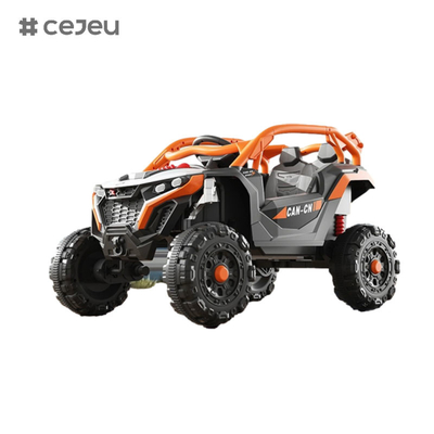 CJ5188,6V7*2,380,con musica/educazione precoce/bluetooth/luci,arancione giallo verde rosso, 4 opzioni di colore