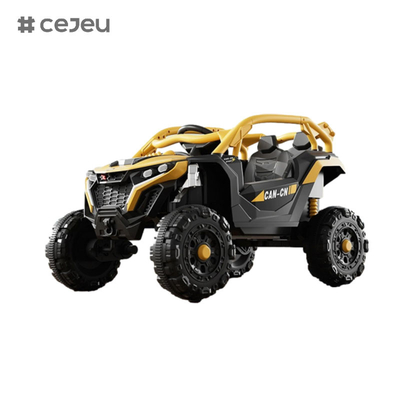 CJ5188,6V7*2,380,con musica/educazione precoce/bluetooth/luci,arancione giallo verde rosso, 4 opzioni di colore