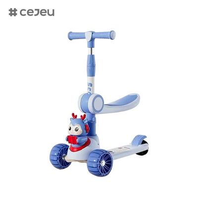 CJ-6333, con luci/musica/grandi ruote/chassis a due piani,Purple/rosa/verde/blu, 4 colori,per ragazzi e ragazze