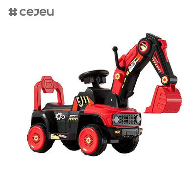 CJ-TK5688, escavatore per bambini, 63*33*57cm, rosso/azzurro/arancione, 3 colori a scelta, dai ai bambini un sogno di escavatore