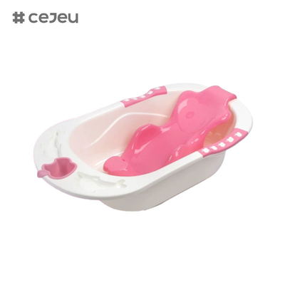 CJ-8837, vasca da bagno per bambini pieghevole per sedersi e sdraiarsi, utensili per il bagno per bambini, fornire al bambino un vasino da bagno